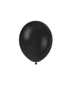 Black Latex Plain Balloons 12inch 20pk