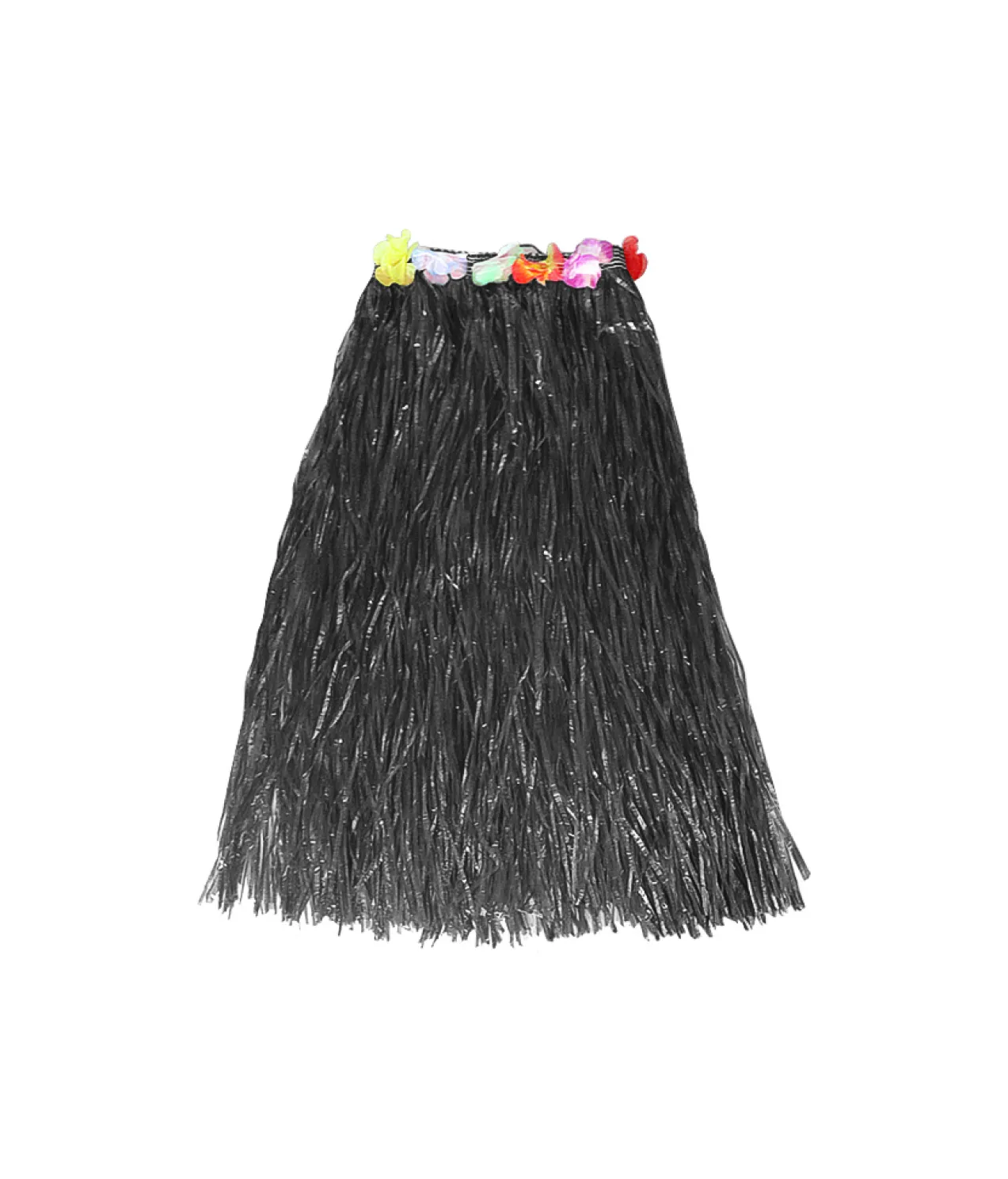 Black Long Hula Skirt 80cm