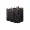 Black Luau Table Skirt 75x274cm