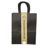 Black Medium Paper Bag 12pc