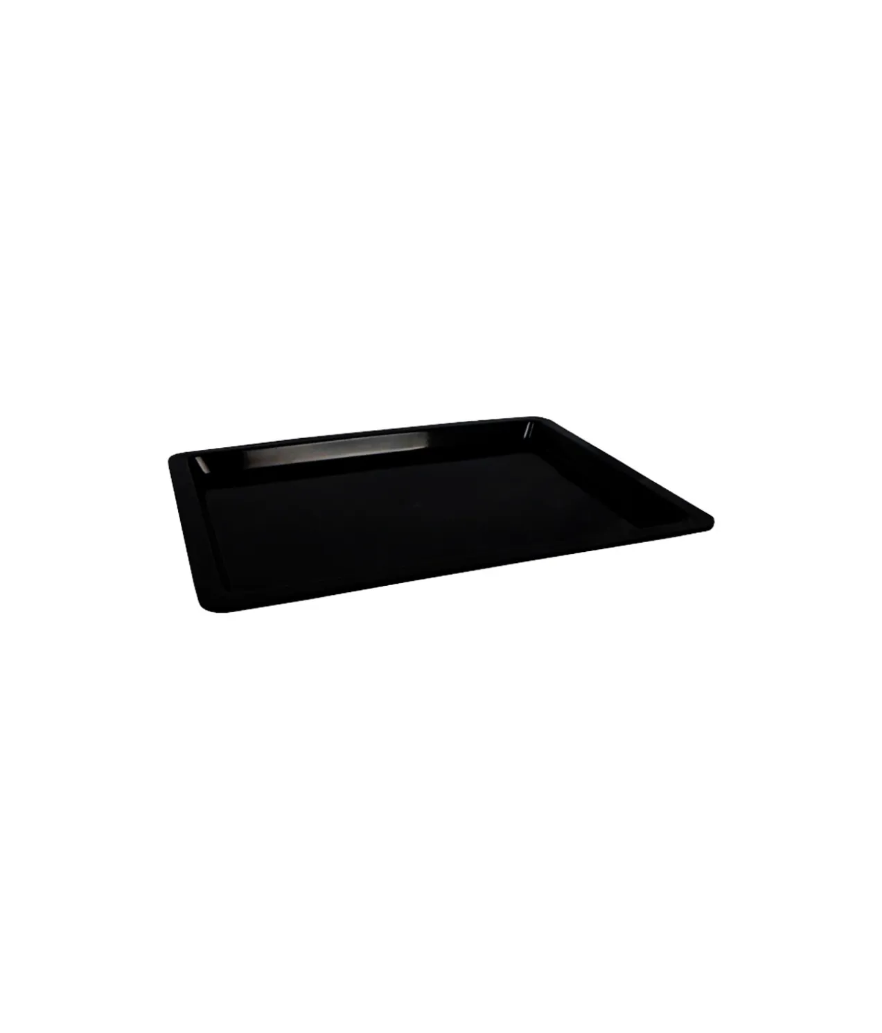 Black Melamine Tray 33.2cm