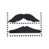 Black Mustache Set