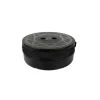 Black Outdoor Folding Stool 25×43.5cm