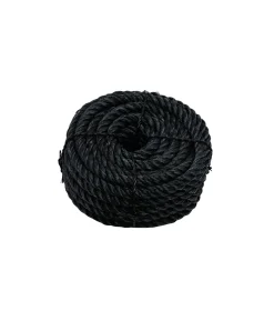 Black Pe Rope Coil 10mm X 8m