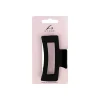 Black Rectangle Hair Claw Clip 1pc