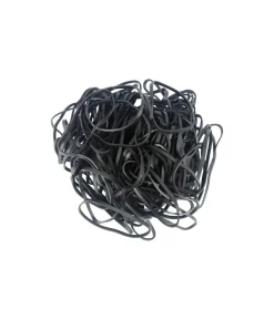 Black Rubber Bands 5×0.3cm 100g