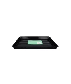 Black Square Serving Plastic Tray