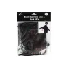 Black Superhero Cape & Mask 60cm