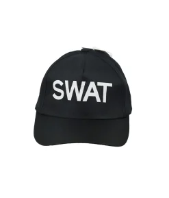 Black SWAT Cap Adult