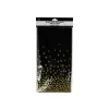 Black Tablecloth With Gold Dots