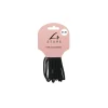 Black Thick Metal Elastics 10pc