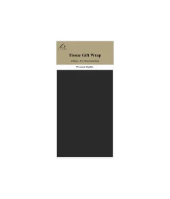 Black Tissue Paper 8pk