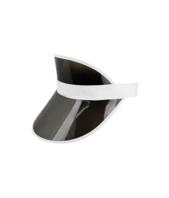 Black Transparent Plastic Visor