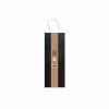 Black Wine Paper Bags 2pc