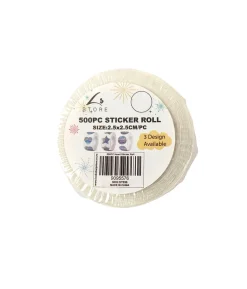 Bling Sticker Roll 2.5×2.5cm 500pc
