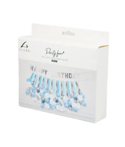 Blue Balloon Decorating Kit