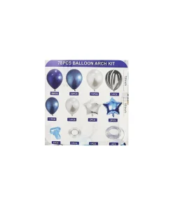 Blue Balloon Garland Kit 78pc
