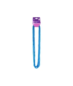 Blue Bead Necklaces 78cm 6pk