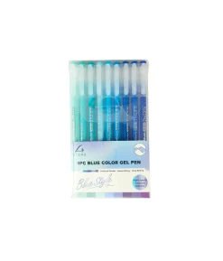 Blue Color Gel Pen 9pc