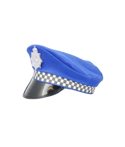 Blue English Police Hat