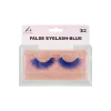 Blue False Eyelashes