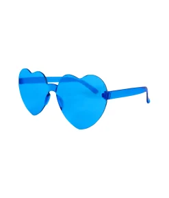 Blue Heart Shape Glasses
