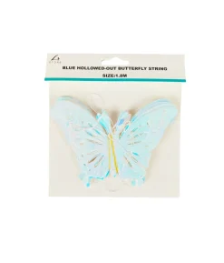Blue Hollowed-out Butterfly String 1.8m