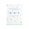 Blue Honeycomb Fan Garland 2.5m