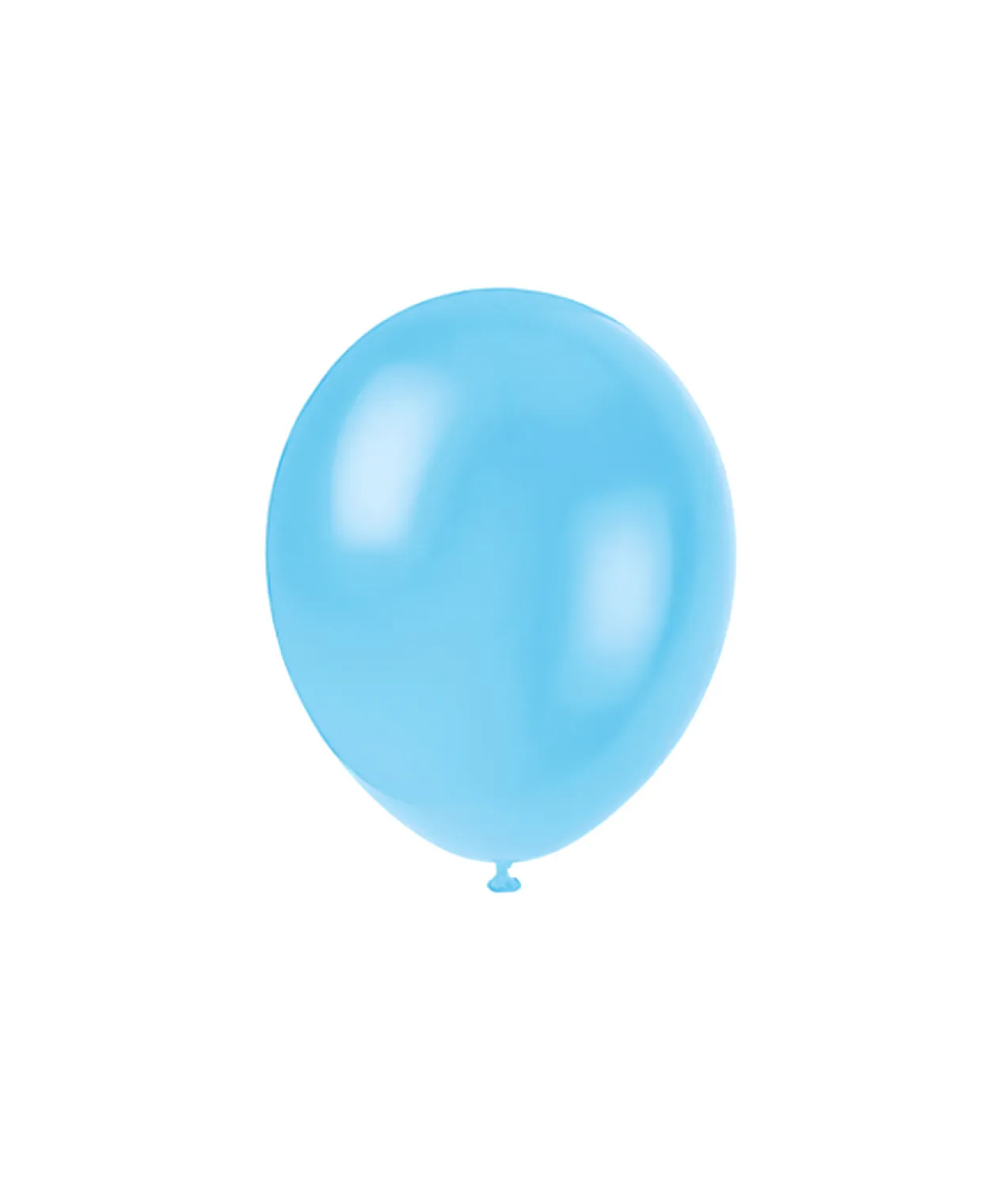 Blue Latex Plain Balloons 5inch 50pk