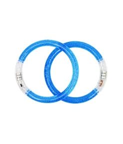 Blue LED Bracelet 2pc