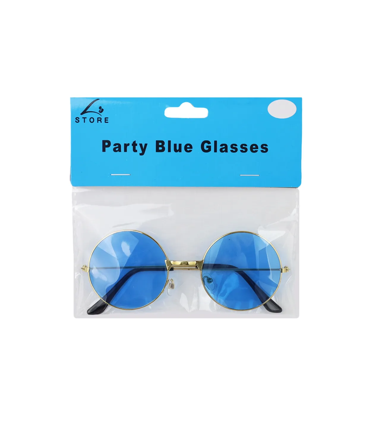 Blue Lennon Party Glasses