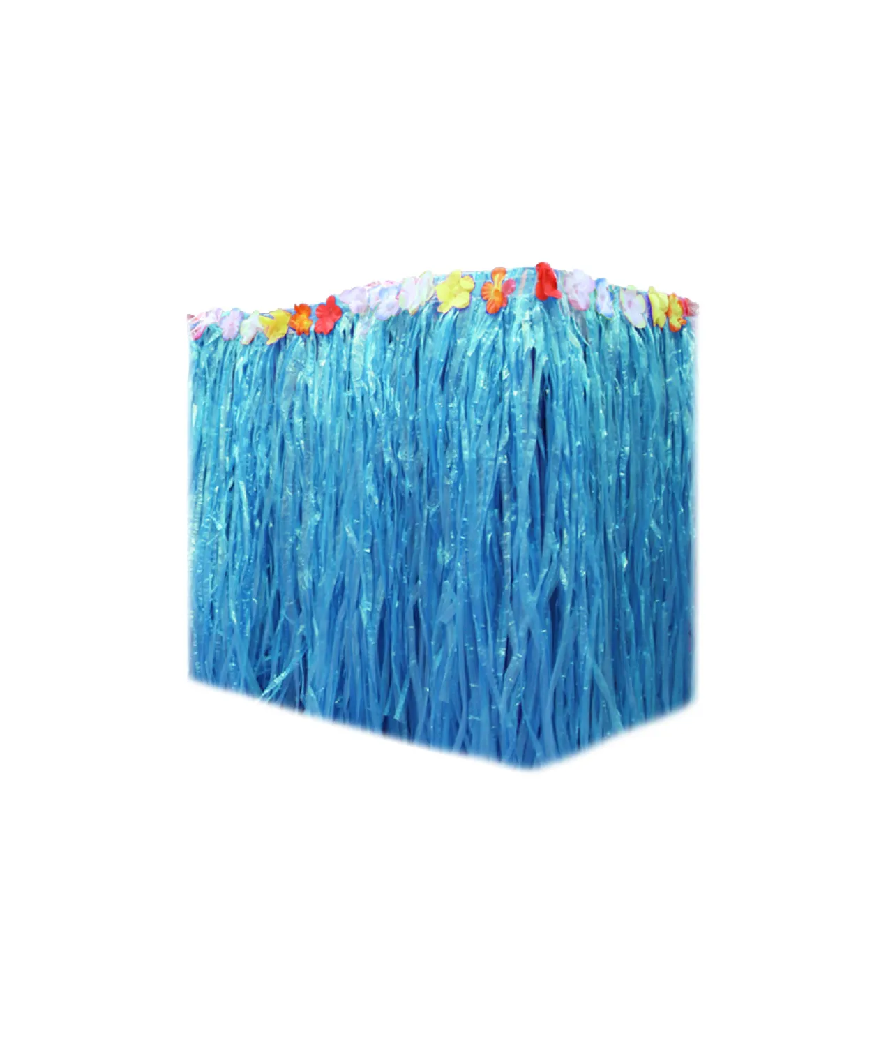 Blue Luau Table Skirt 75x274cm