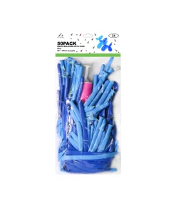 Blue Magic Balloons With Pump 50pcs