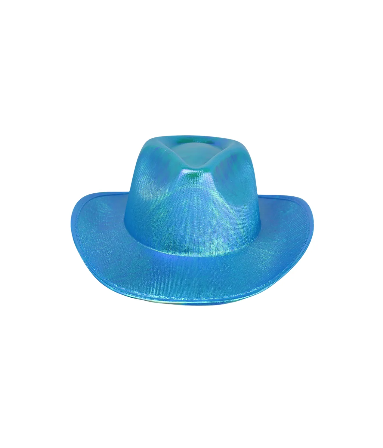 Blue Metallic Cowboy Hat