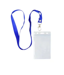 Blue Neck Lanyard 6pc 6.5 x 9.5cm