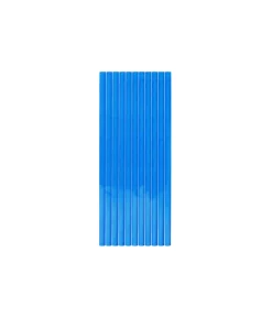 Blue Paper Straws 25pk