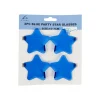 Blue Party Star Glasses 15x7cm 2pc