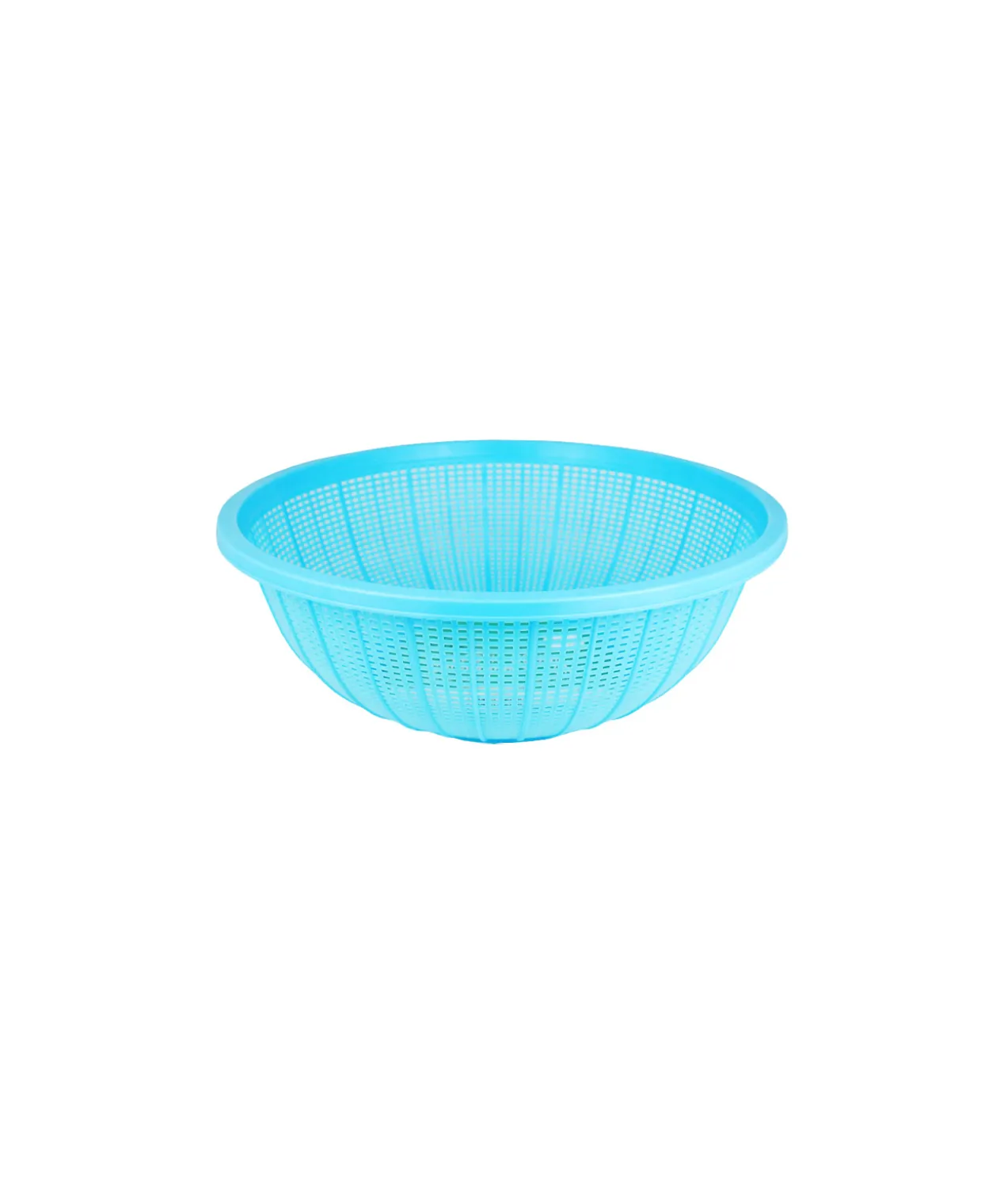 Blue Plastic Round Colander 32.5cm
