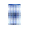 Blue Round Foil Backdrop 1x2m