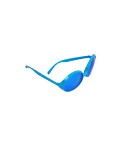 Blue Round Party Glasses 16 x 8cm