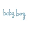 Blue Script Baby Boy