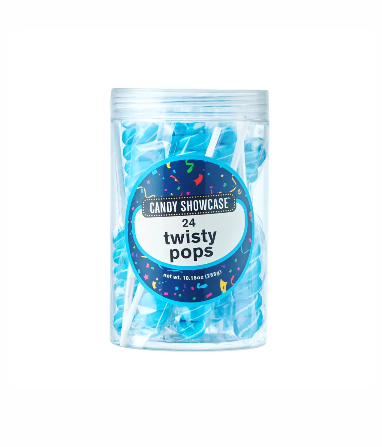 Blue Twisty Pop 24pk