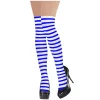 Blue & White Party Stocking Stripes