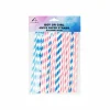 Boy or Girl Paper Straws 40pcs