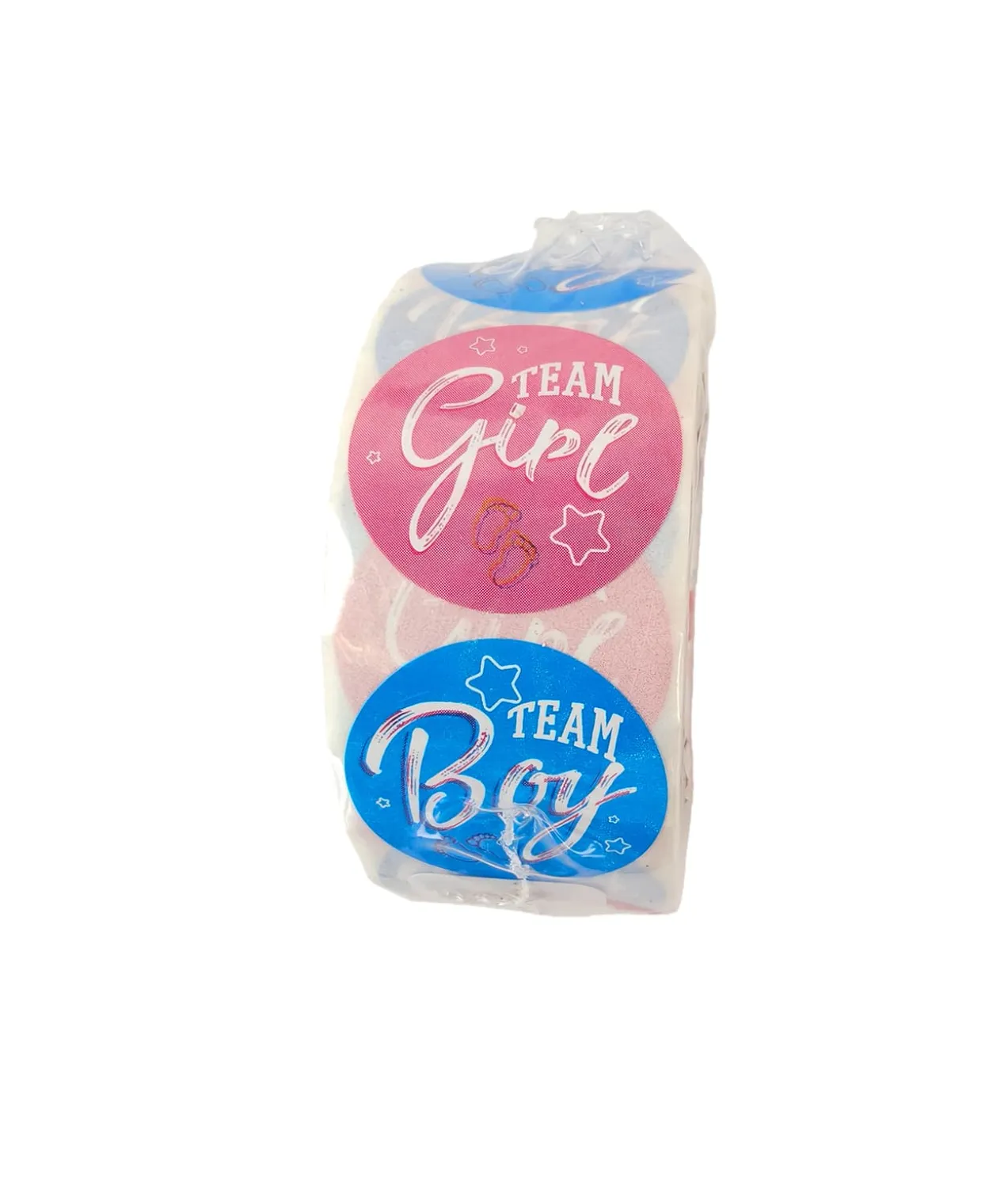 Boy or Girl Sticker Roll 2.5×2.5cm 500pc