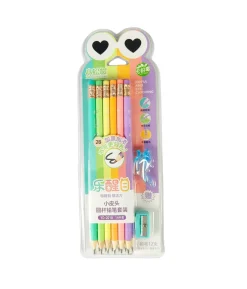 2B Pencil 12pc with Sharpener Eraser