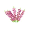 5 Branch Dark Purple Orchid Flower 67cm