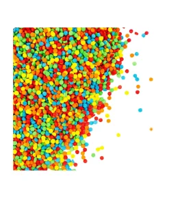 Bright Sequin Shape Sprinkles 75g