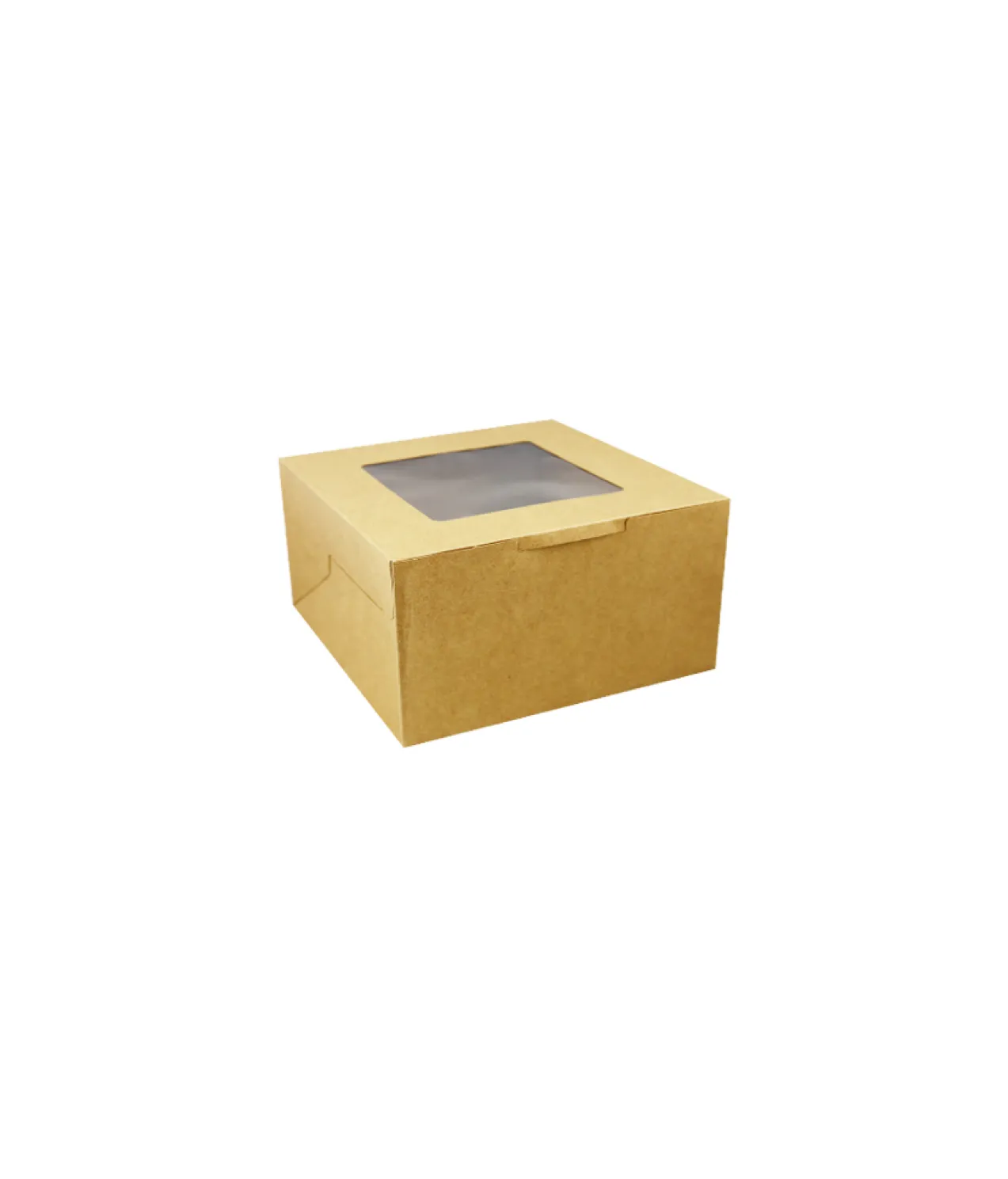 Brown Cake Box 8in 2pk