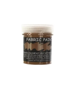 Brown Fabric Paint